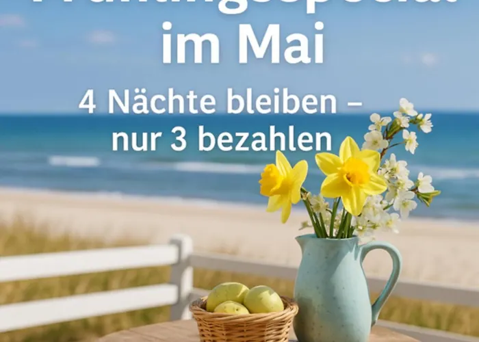 Appartementhaus Sonnenschein - Nur 250M Zum Strand, Zentrumsnah